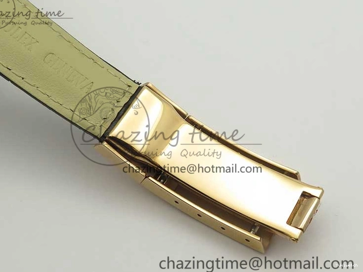 Leather 1:1 Gold Noob Rose Daytona RG Dial Edition SA4130 Best Strap On 116515 0416